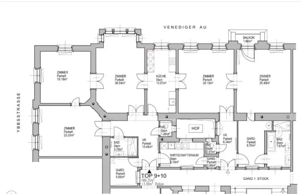 5-Zimmer-Wohnung mit Balkon & Grünblick - Erstbezug nach Sanierung