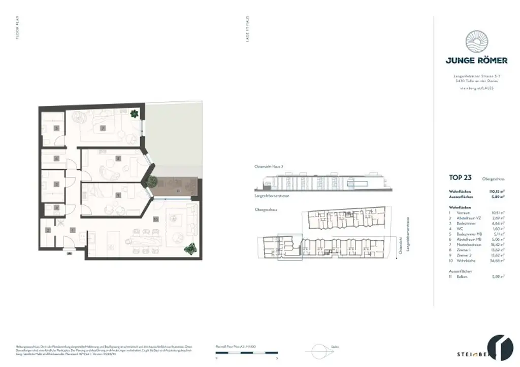 4 Zimmer Wohnung Nahe Zentrum und Donaulände