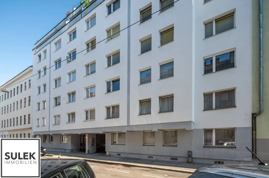Single Hit Wohnung mit praktischem Grundriss direkt an der U1 - ab 1.11.25!