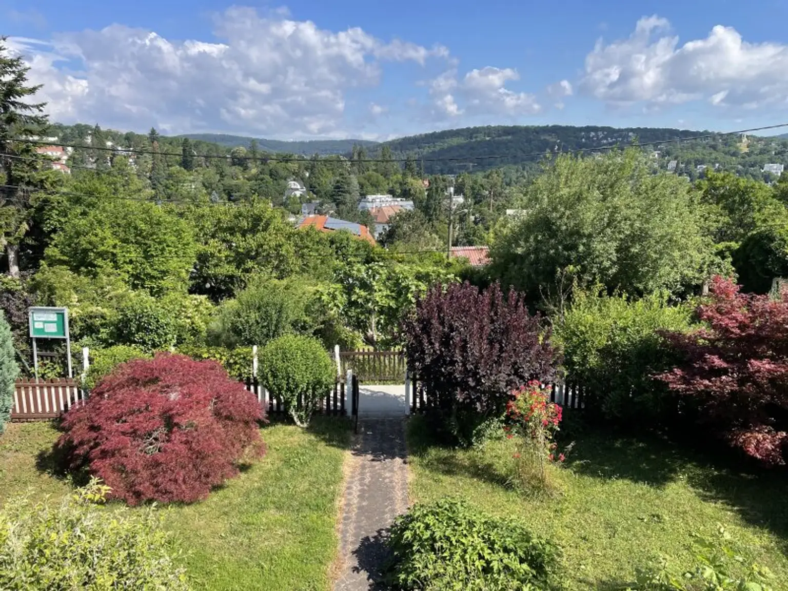 CHARMANTES KLEINGARTEN-HAUS IN GRÜNRÜHELAGE AM WILHELMINENBERG - FERNBLICK/EIGENGRUND!