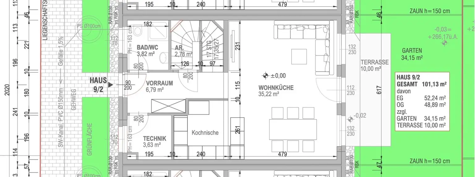 Erdgeschoss Plan