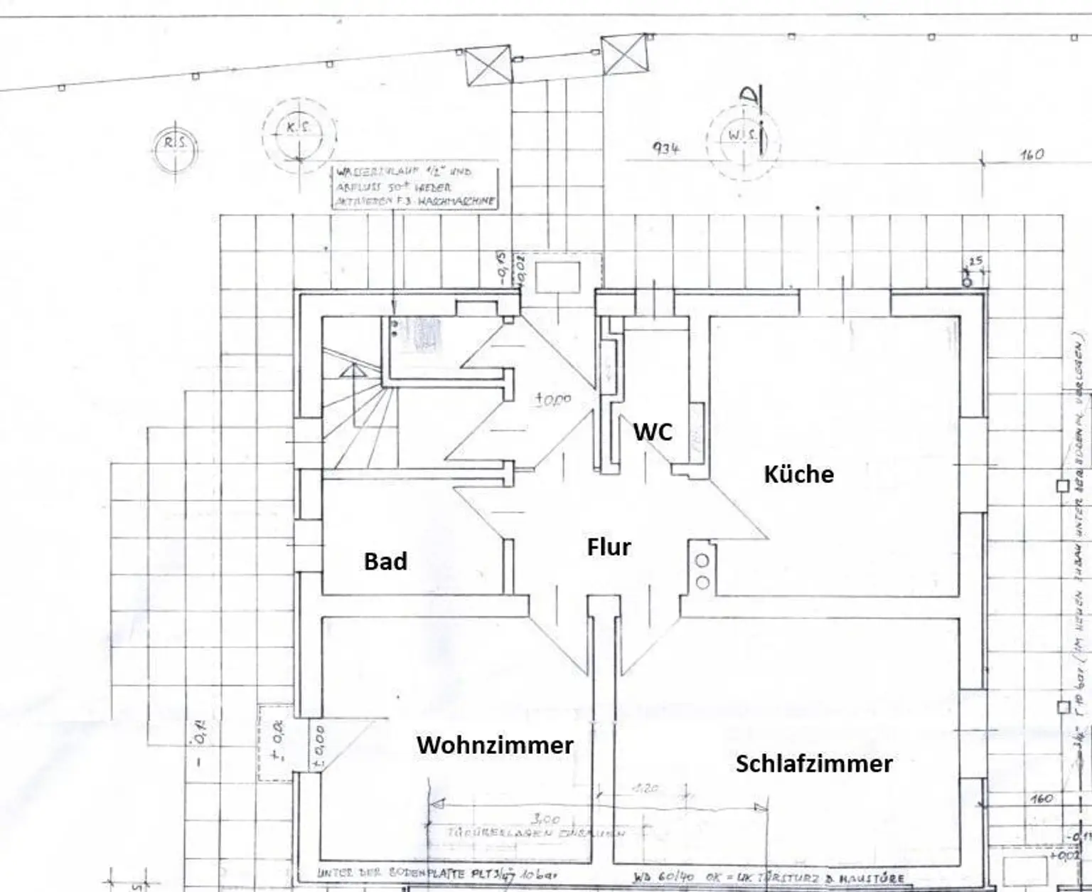 Grundriss Erdgeschoss Wohnung