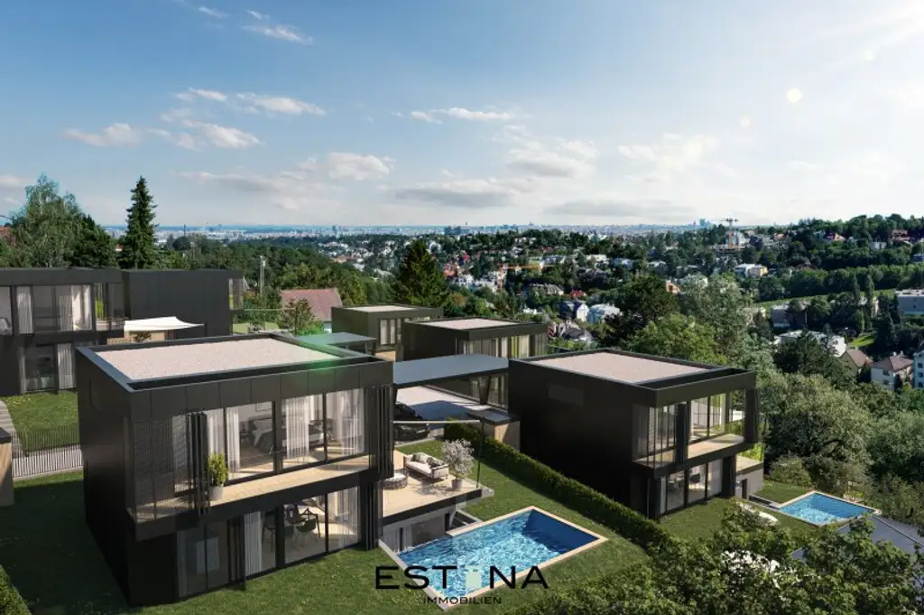 Exklusive Villen im 19. Bezirk – Wohnen mit Privatsphäre, Wellness und Klasse