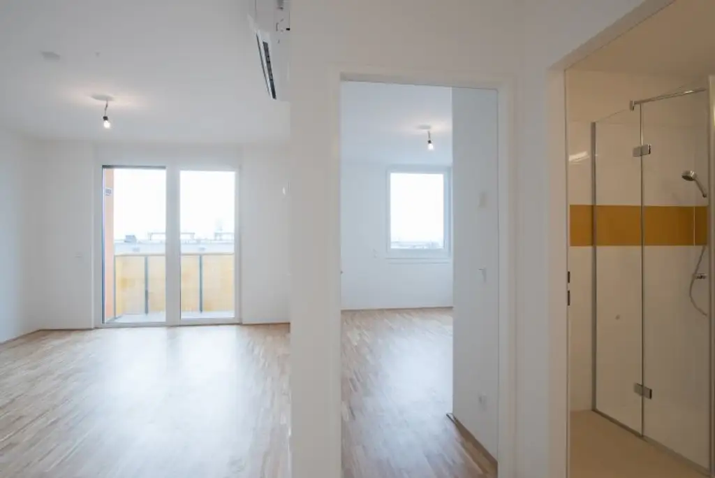 Schöne 2-Zimmer-Balkonwohnung mit Fußbodenkühlung! U6 Floridsdorf!