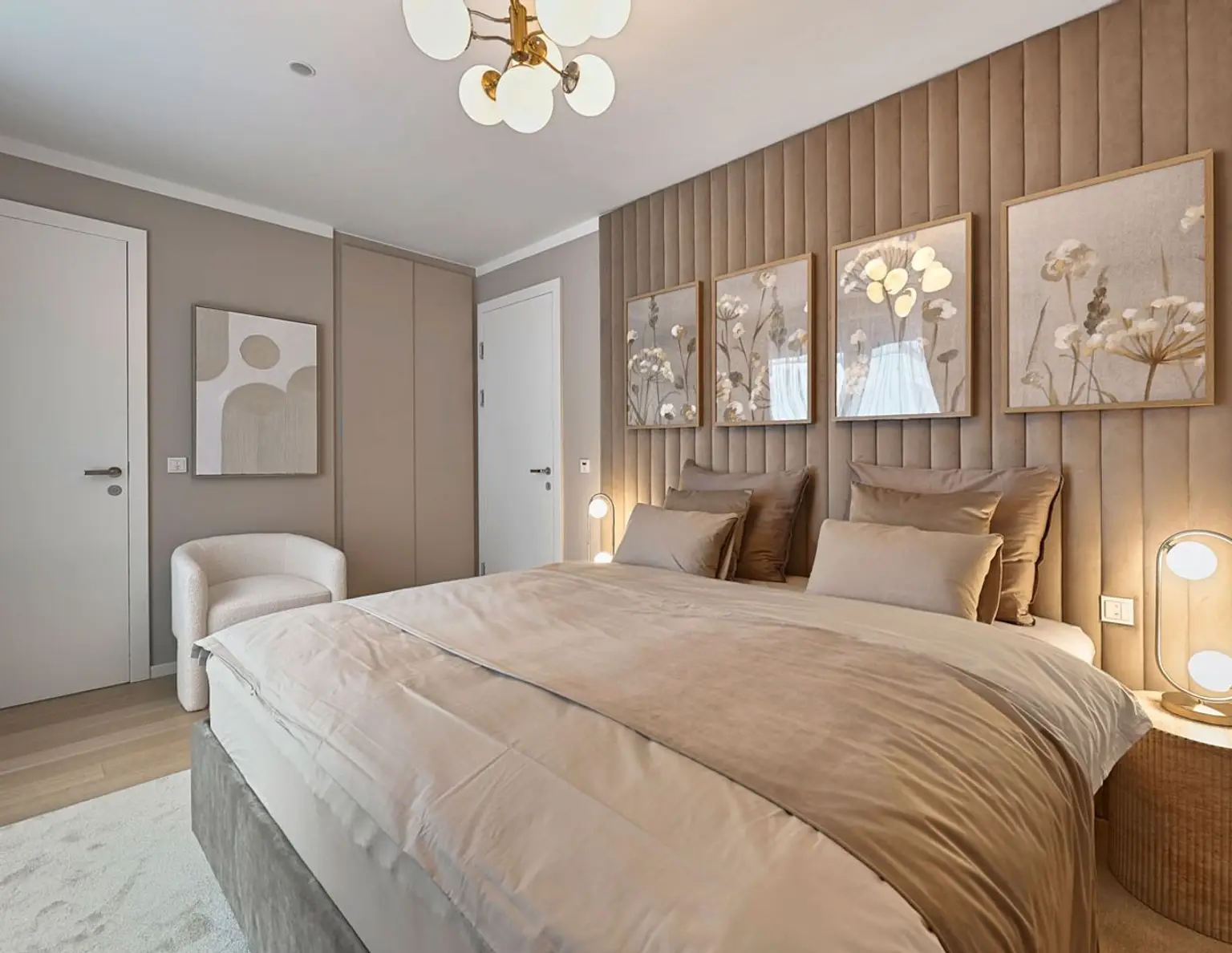 Das KAYSER - Vienna Downtown 3-Zimmer Wohnung mit Blick über den Donaukanal