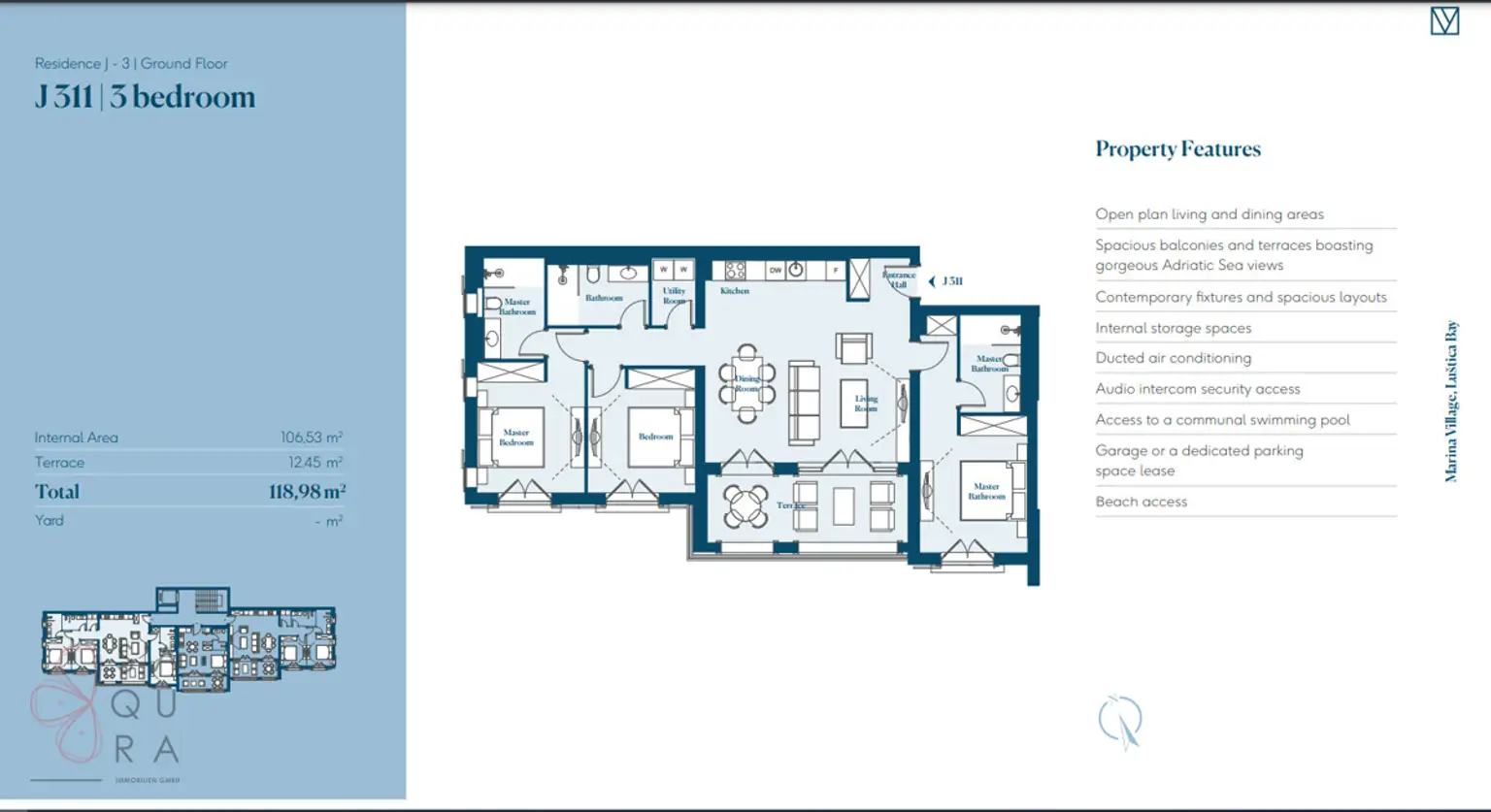 Marina Village 
Apartments 
Unit No. J311