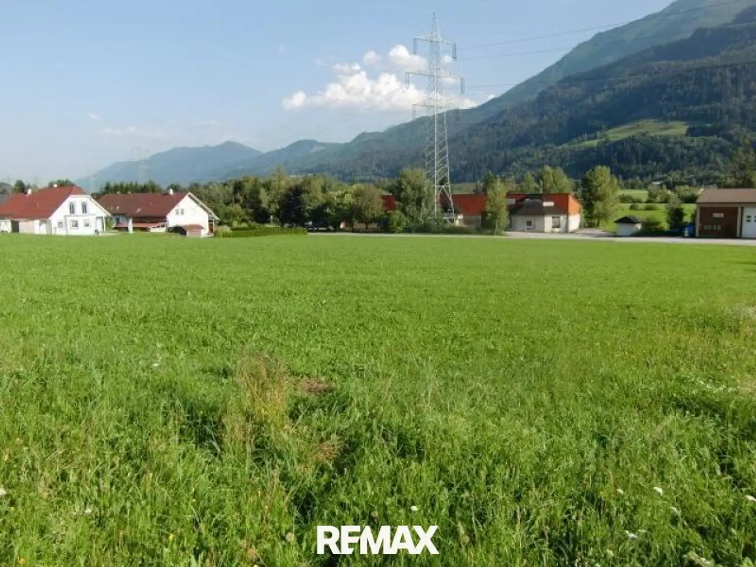 Grundstück Blick Richtung Südost