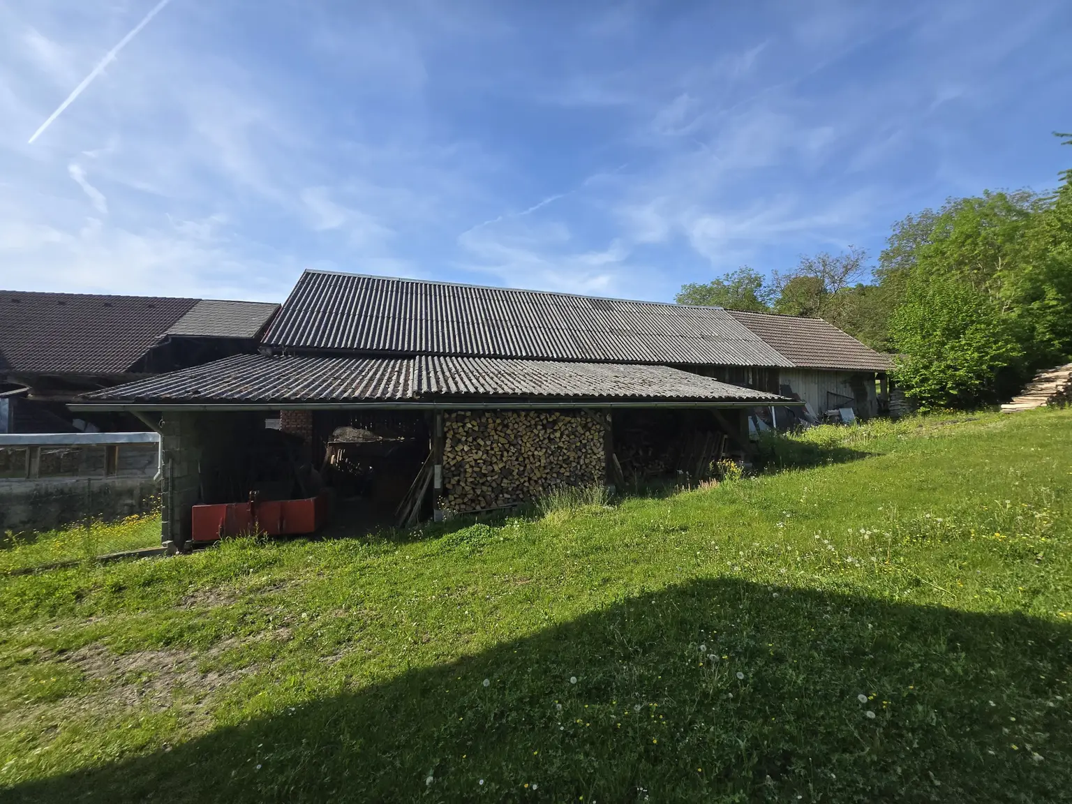 Holzschuppen