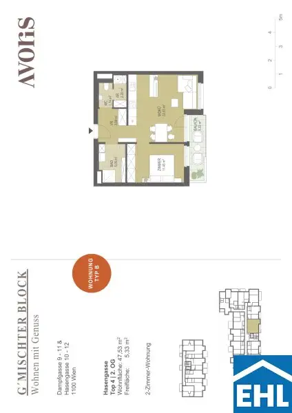 2-Zimmer-Wohnung mit Balkon! Neubau!