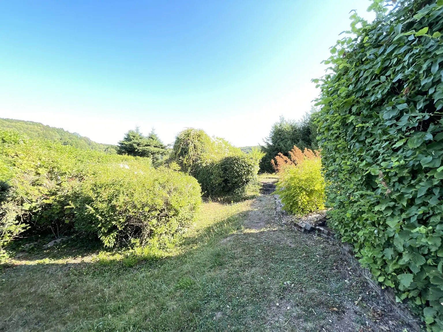 Teilansicht Grundstück