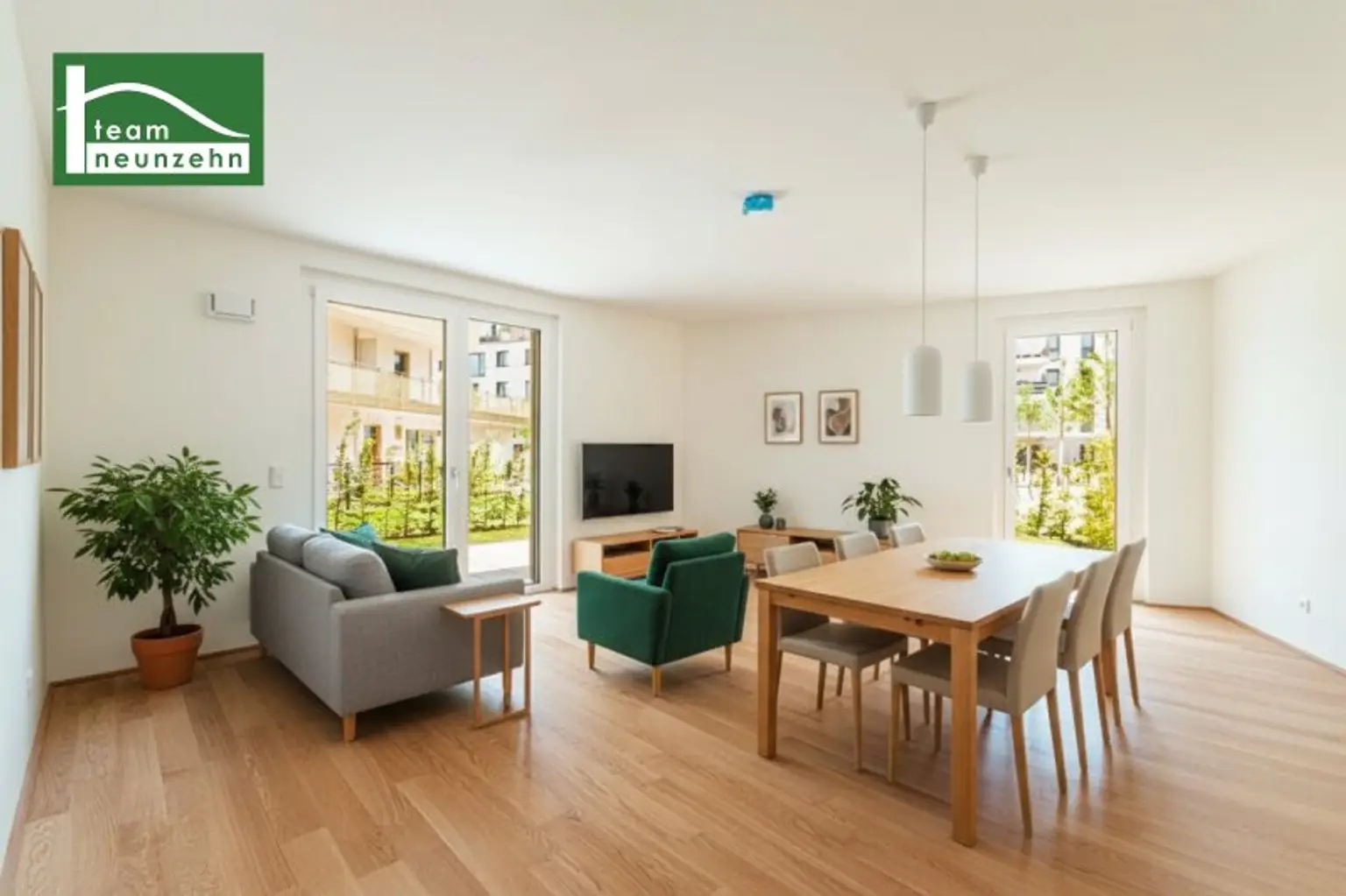 „Hirschfeld – Naturnah wohnen“ – Niedrig-Energie-Standard-Neubau in begehrter Grün-Ruhelage! - JETZT ZUSCHLAGEN