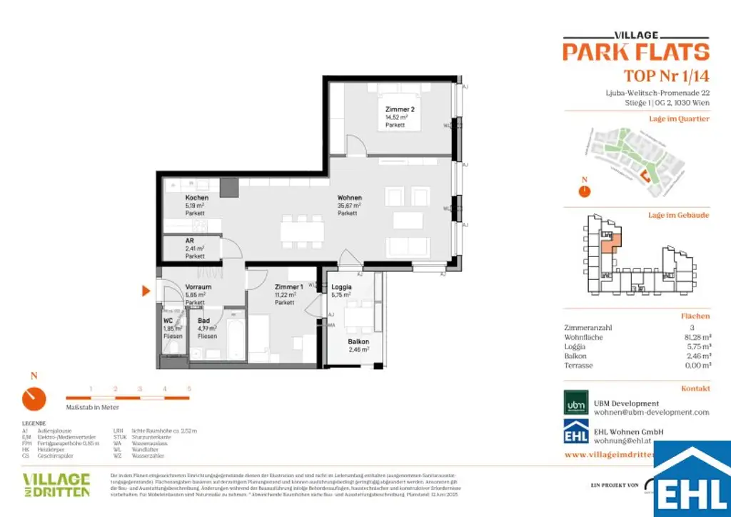 Exklusive Lage im Herzen Wiens – PARK FLATS als Anlagechance
