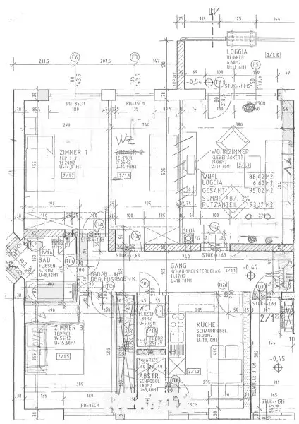 Grundrissplan