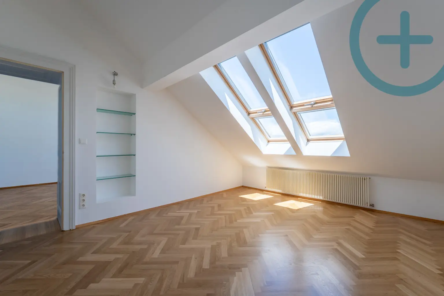 Penthouse-Etage mit XXL Terrasse