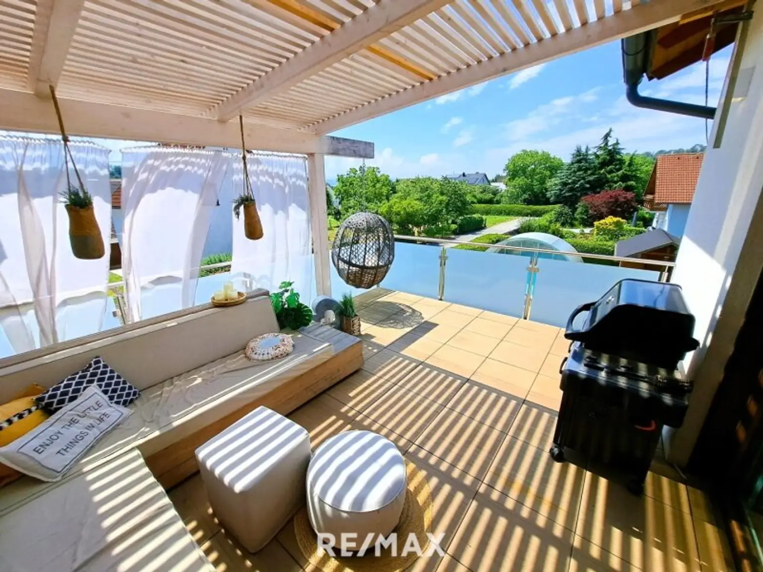 überdachte Terrasse - OG