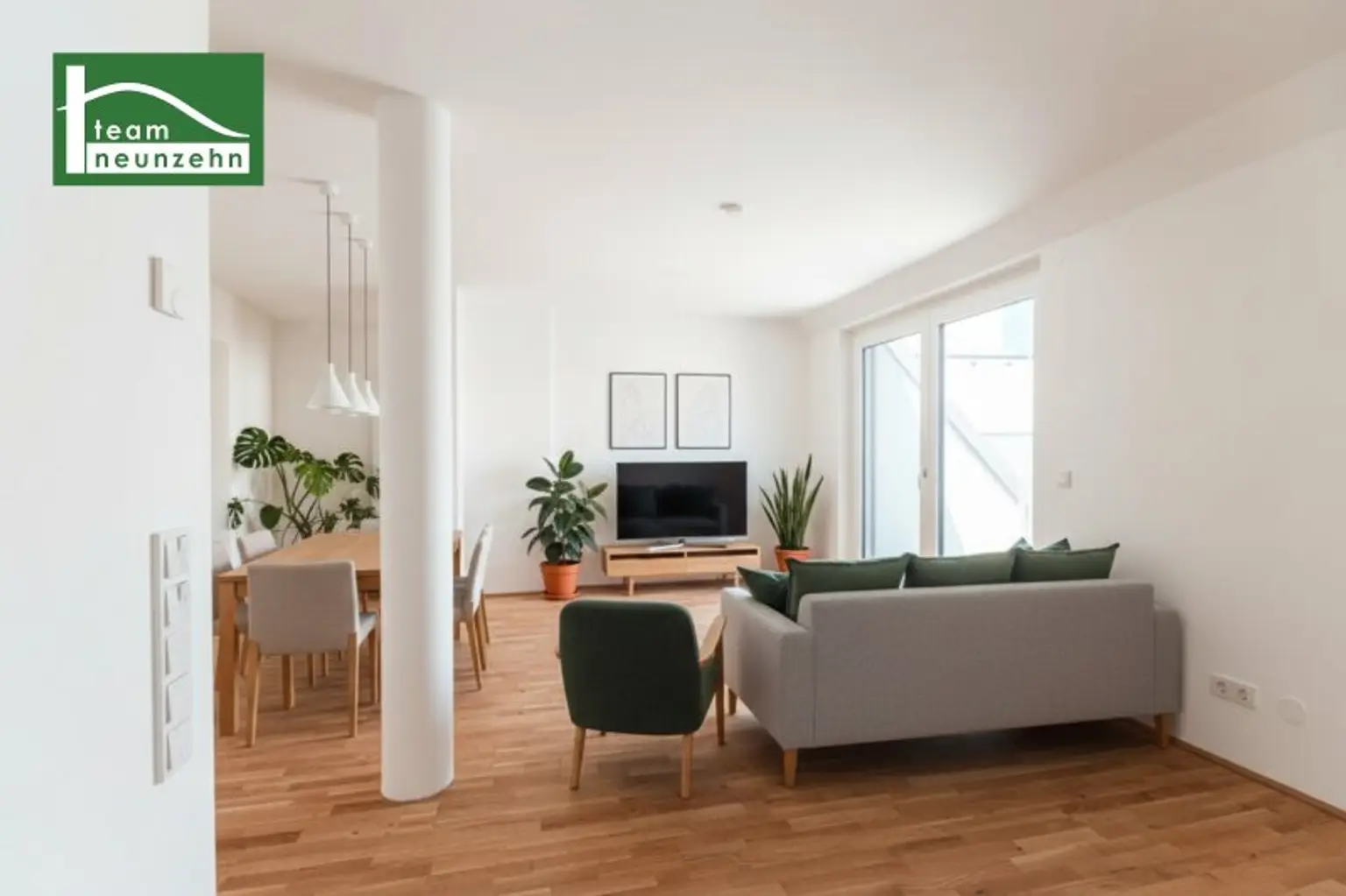 Erstbezug mit Terrasse und hochwertiger Küche nahe Kagraner Platz! Top Ausstattung und Klima-Vorbereitung - JETZT ANFRAGEN