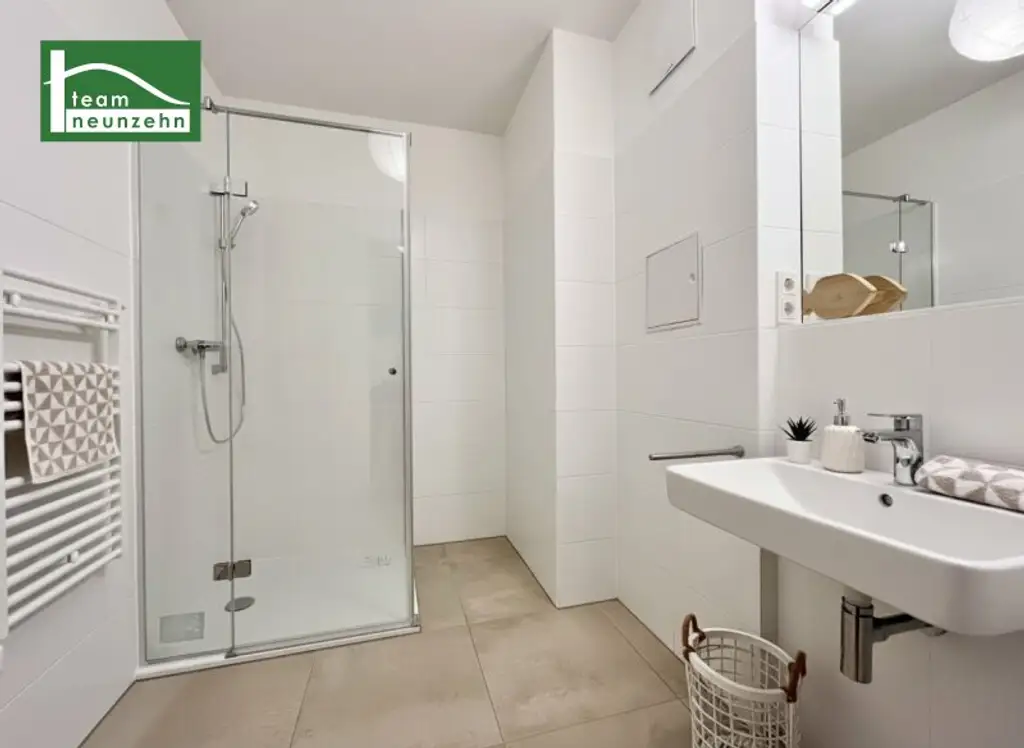 Zentral begehbare Wohnung in Ruhelage bei der U3 Kendlerstraße! Erst 2024 erbaut!