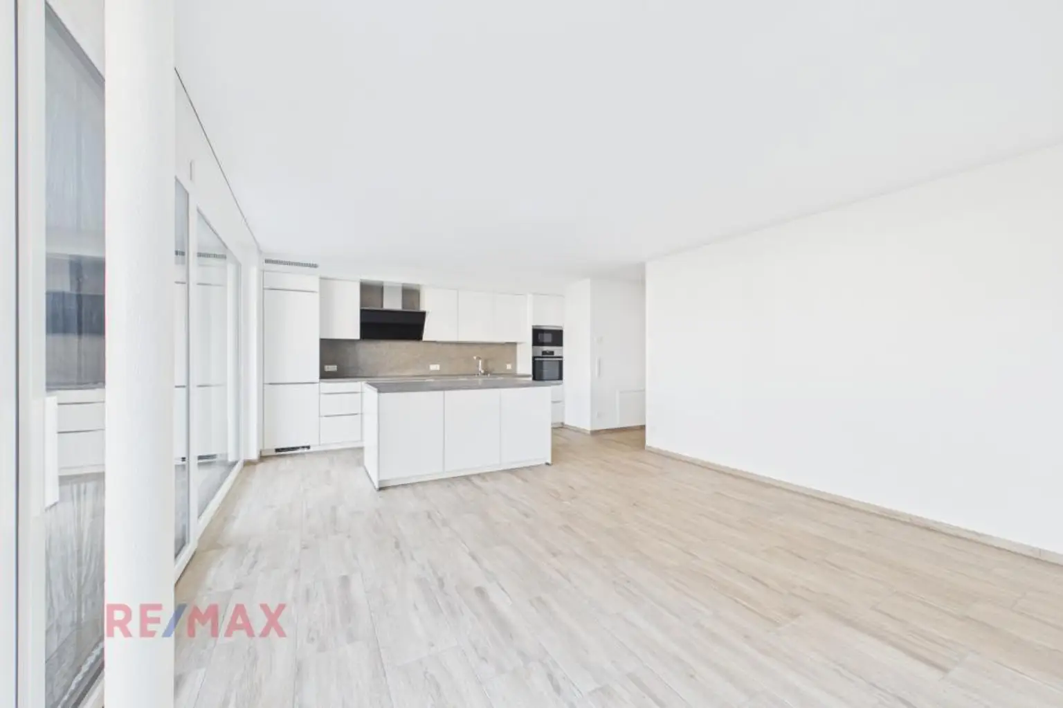 Küche- und Wohnbereich