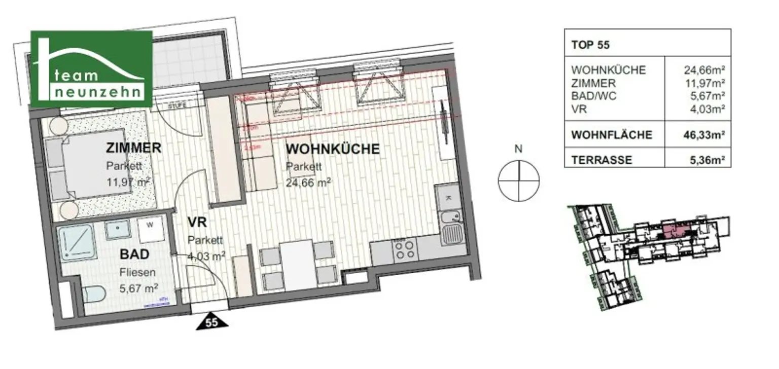 Karmeliterhof - Neubauwohntraum beim Rathausplatz