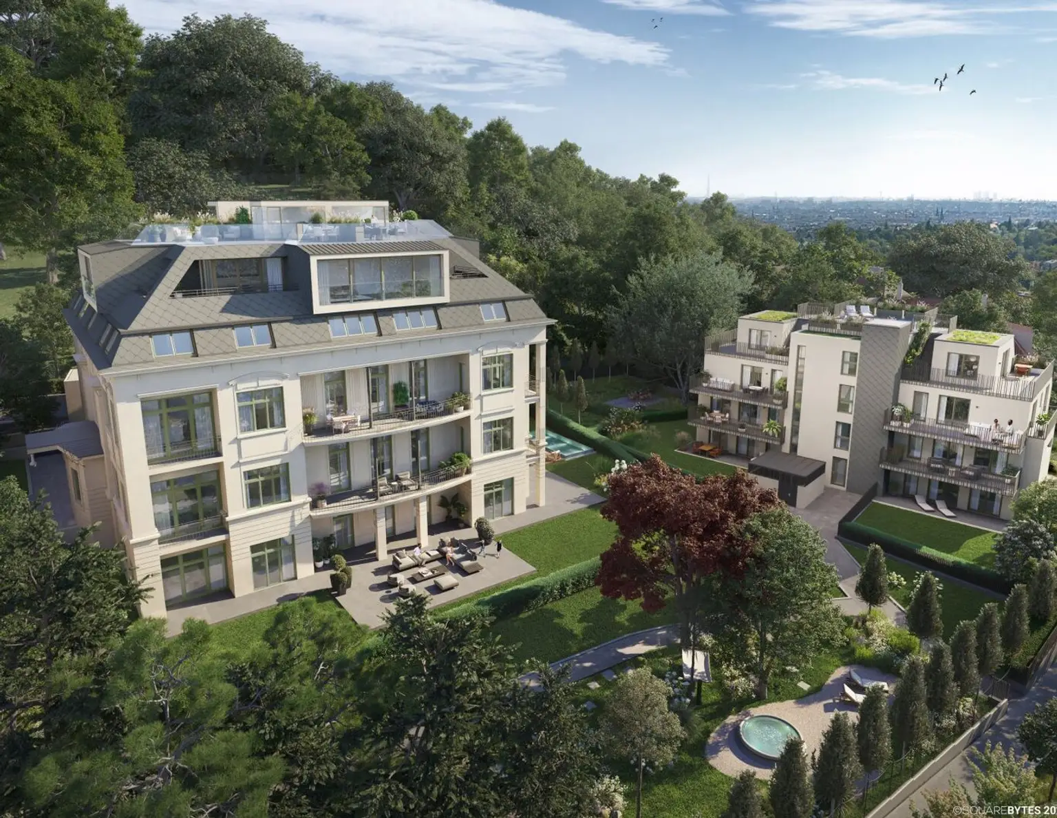 HOMMAGE VILLA CARL - Über den Dächern von Hernals