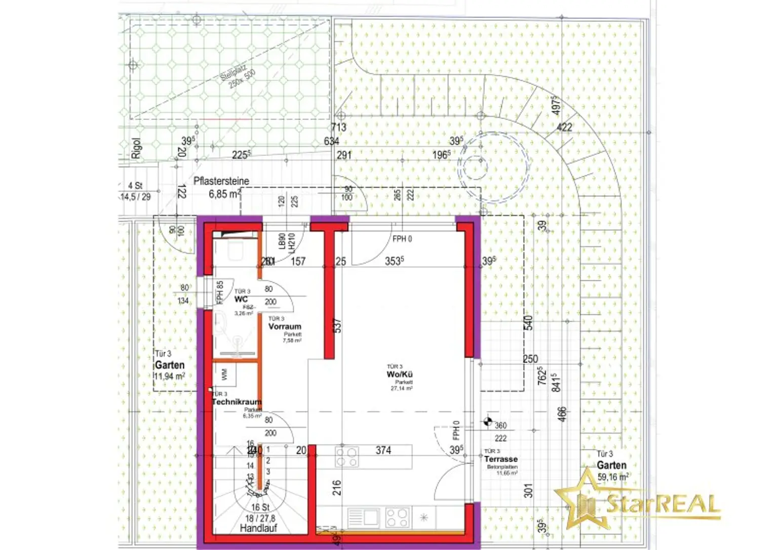 NOCH 1 EINZELHAUS (SCHLÜSSELFERTIG) FREI! 5 ZIMMER/ 3 BADEZIMMER/ 3 TOILETTEN. INKLUSIVE STELLPLATZ.