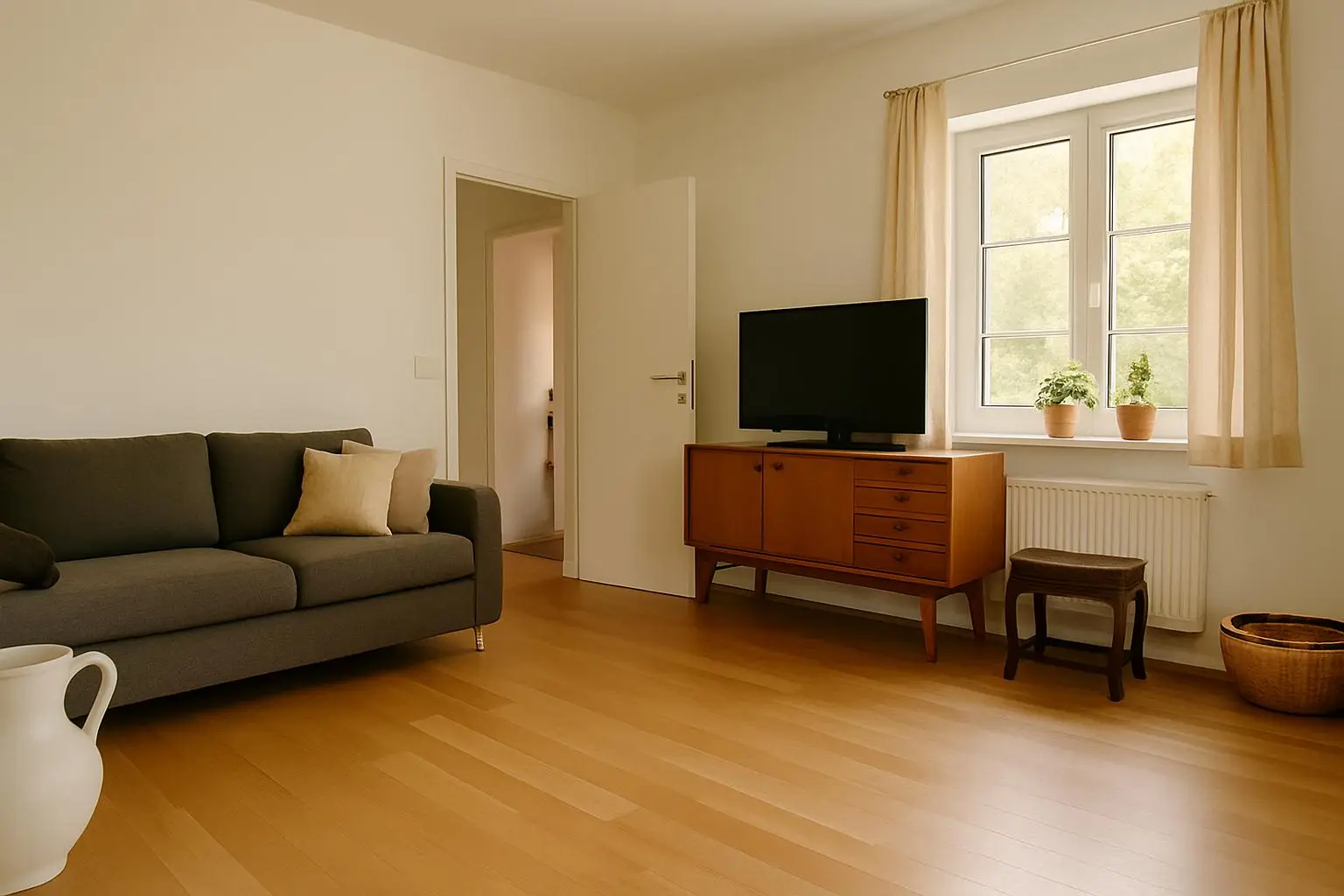 Wohnen, wo Baden am schönsten ist – -Zentrale 3-Zimmer-Wohnung mit Atelier-Charme