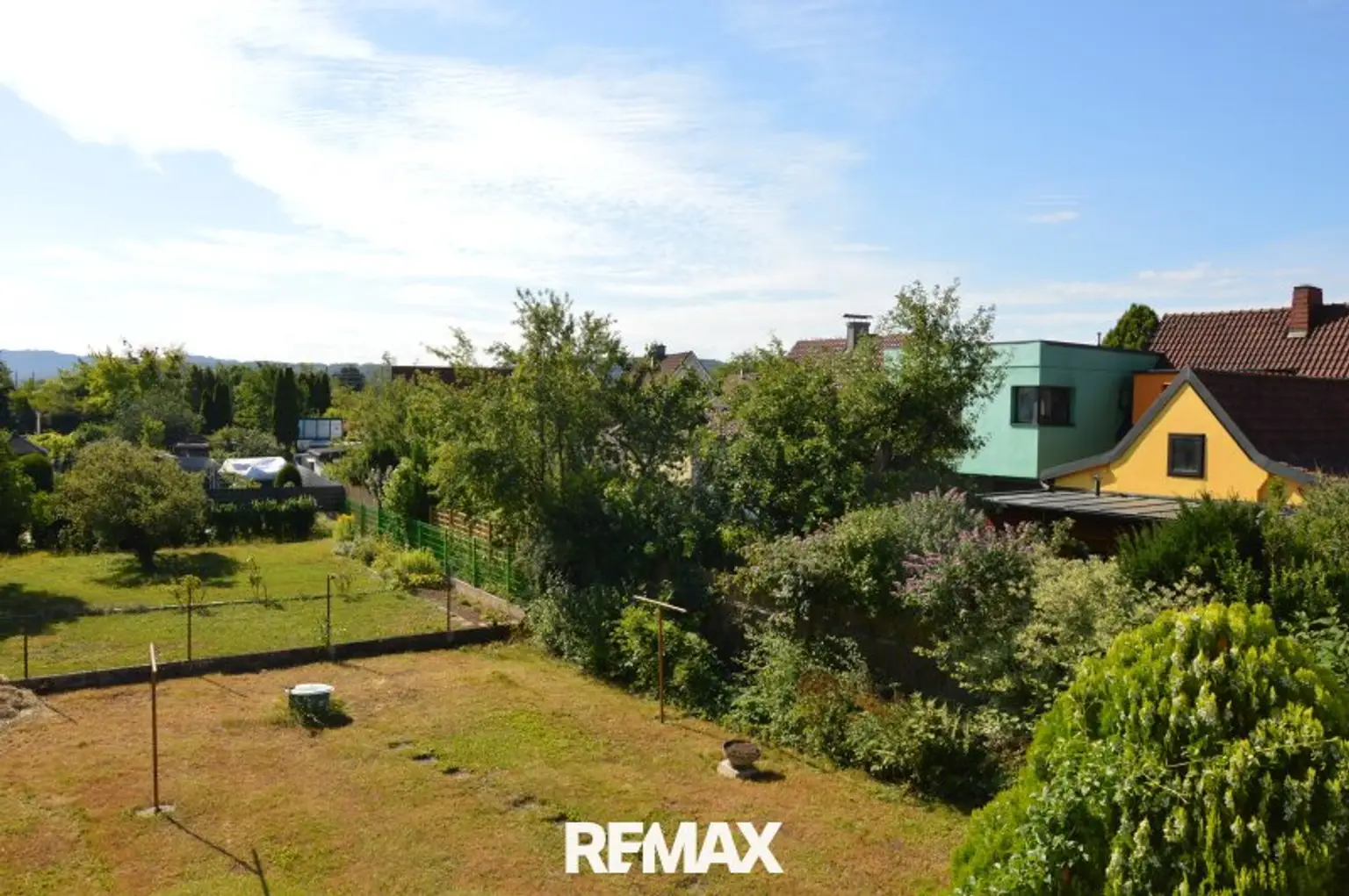Blick über den Garten