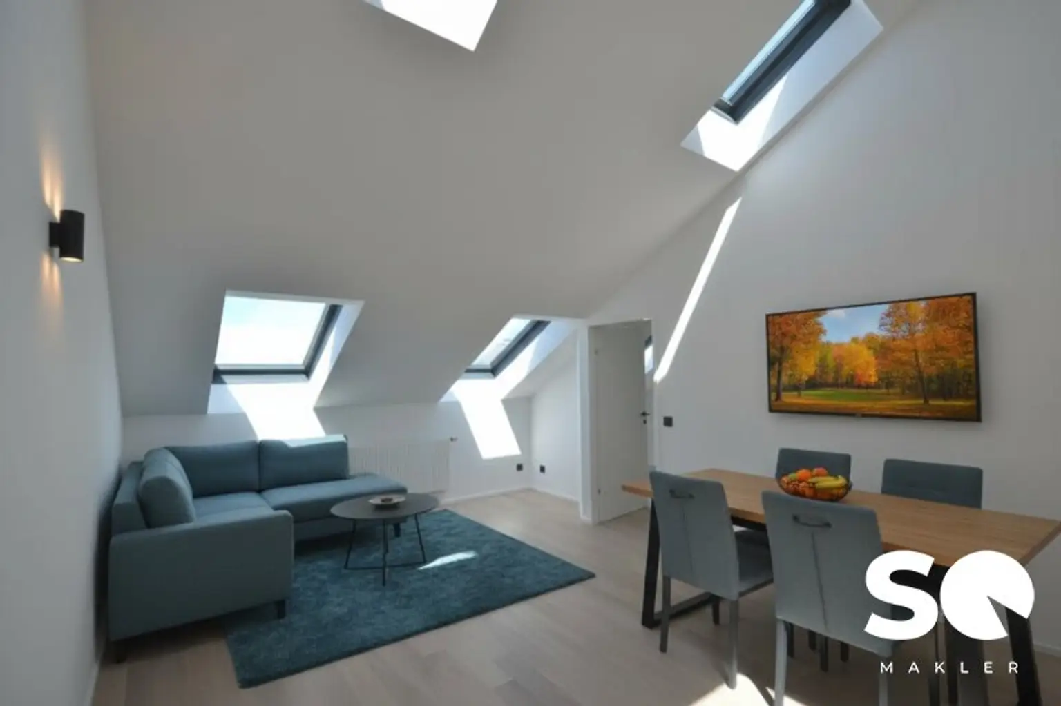 #SQ - DACHGESCHOSSWOHNUNG BEIM AUGARTEN (GAUßPLATZ) & NÄHE DONAUKANAL (U4) mit FERNBLICK [STYLISCH & NEUWERTIG]