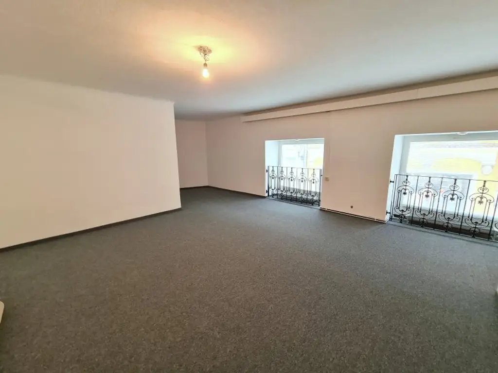 Blick auf die Pestsäule - Wohnung mit Balkon
