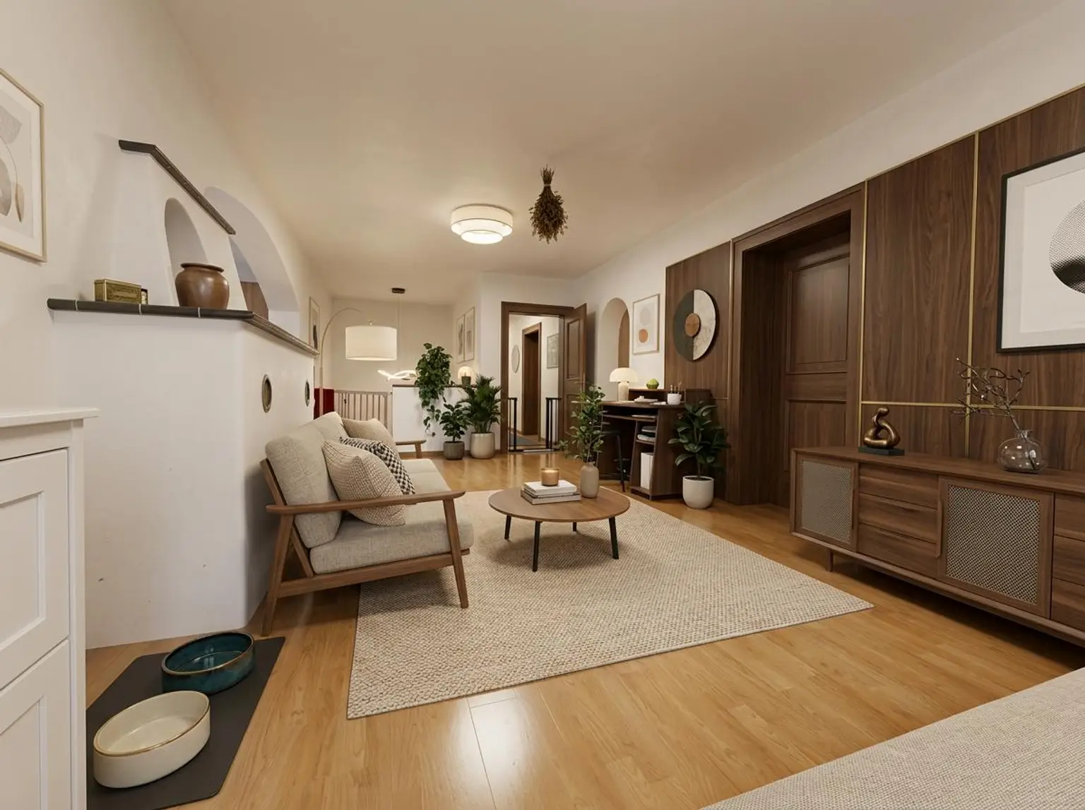 Wohnzimmer Visualisierung - Gedankenanstoß