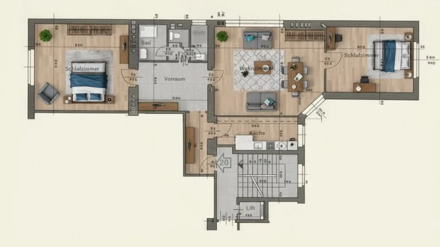 Traumhafte Familienwohnung beim Alois Drasche Park
