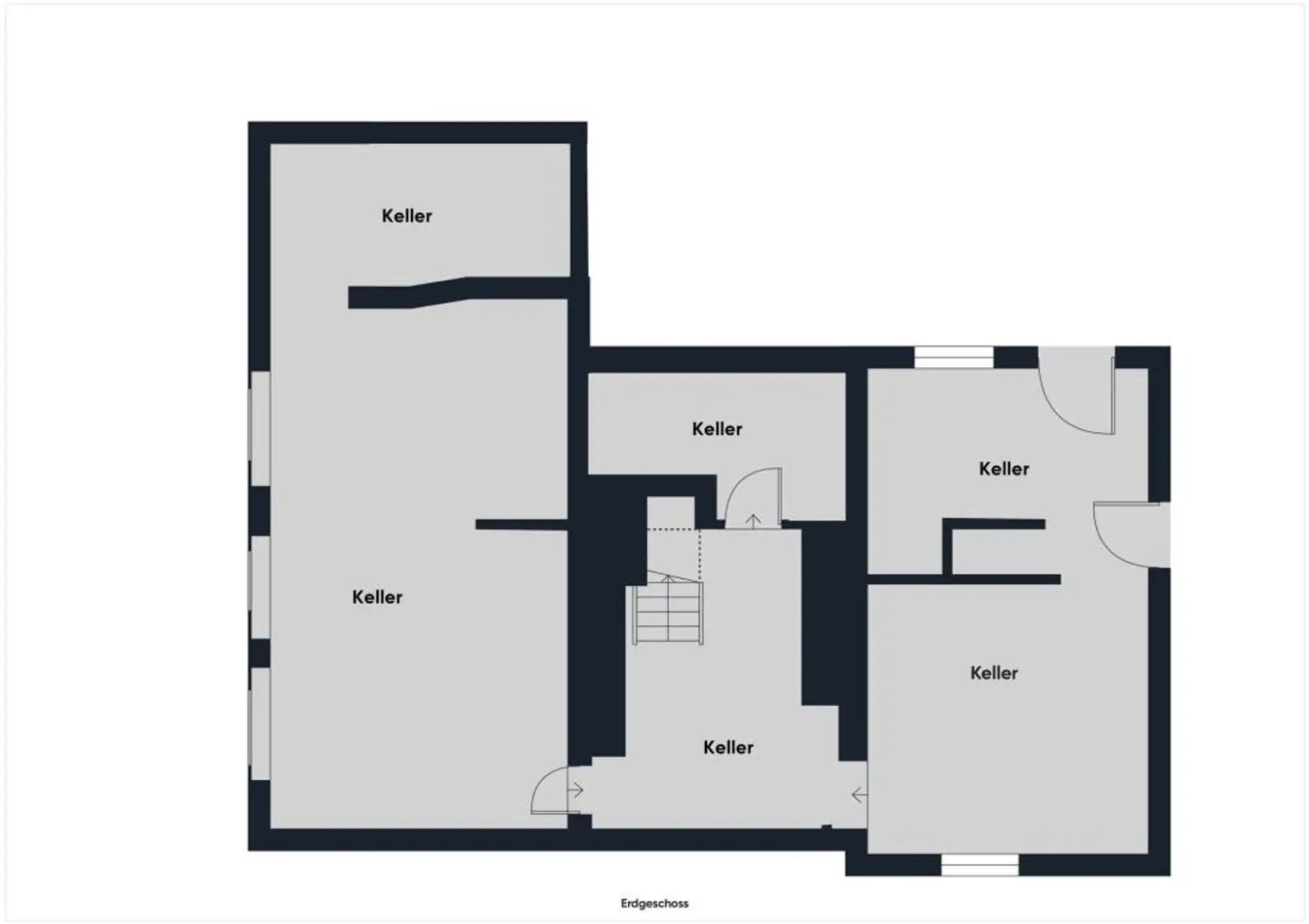 Grundriss ohne Maßstab / KG