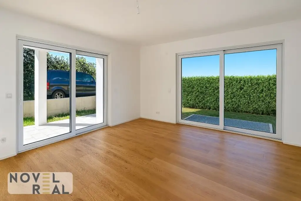 SCHLÜSSELFERTIGES ECKREIHENHAUS - 136 m² - ZIEGELMASSIV - AUF EIGENGRUND - UNVERBAUTER FERNBLICK