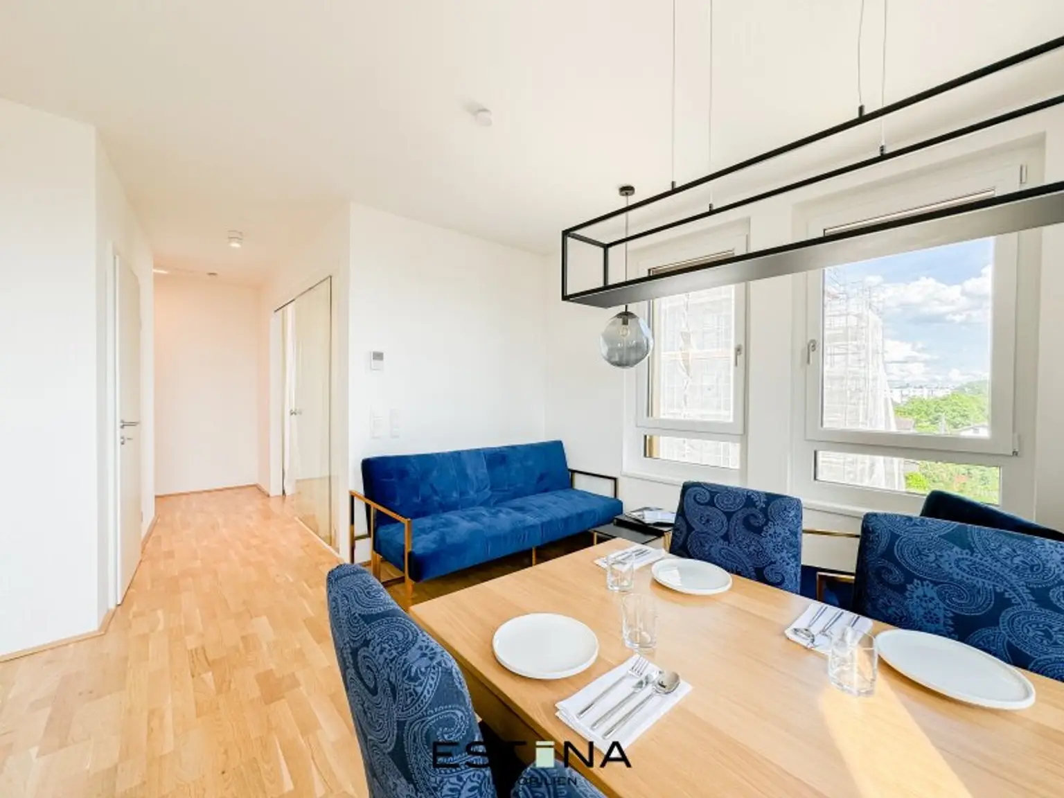 Möbliertes Apartment mit atemberaubendem Ausblick beim Naherholungsgebiet Wienerberg