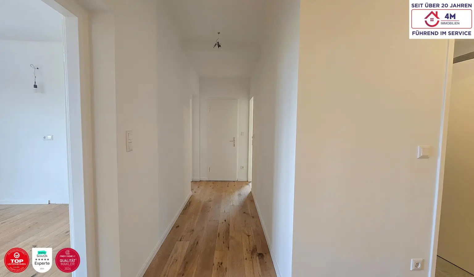 Erstbezugstraum mit Weitblick – Helle, hochwertig sanierte 4-Zimmer-Wohnung