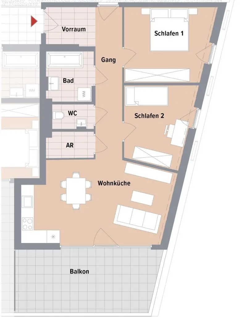 Neubau! 3-Zimmer-Neubauwohung nahe Klusemann-Schule! PROVISIONSFREI FÜR KÄUFER!