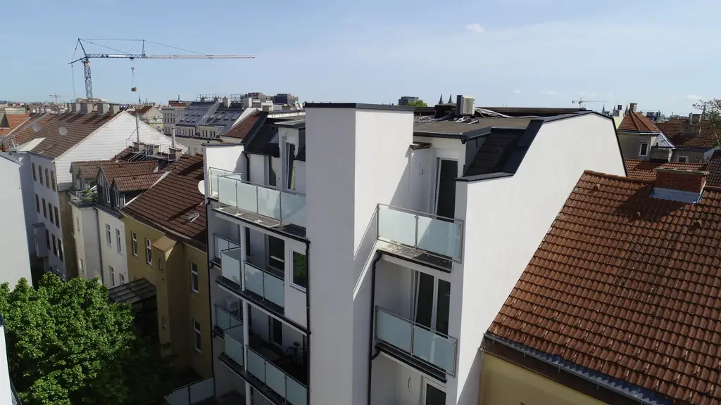 Erstbezug & in Fertigstellung: Exklusive Penthouse DG - Wohnung inkl. Weitsicht, keinen direkten Gegenüber, Luftwärmepumpe inkl. Kühlung!