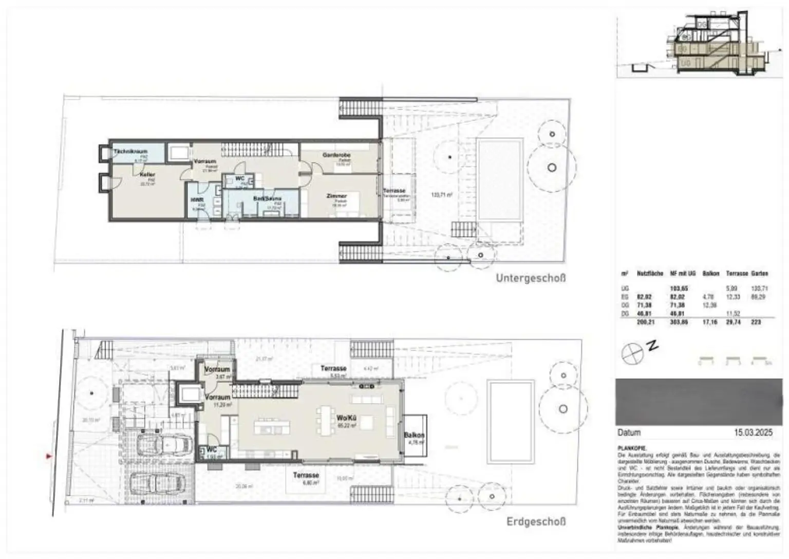 Moderne Villa – Neubau kurz vor Fertigstellung – Mitplanen möglich - PROVISIONSFREI