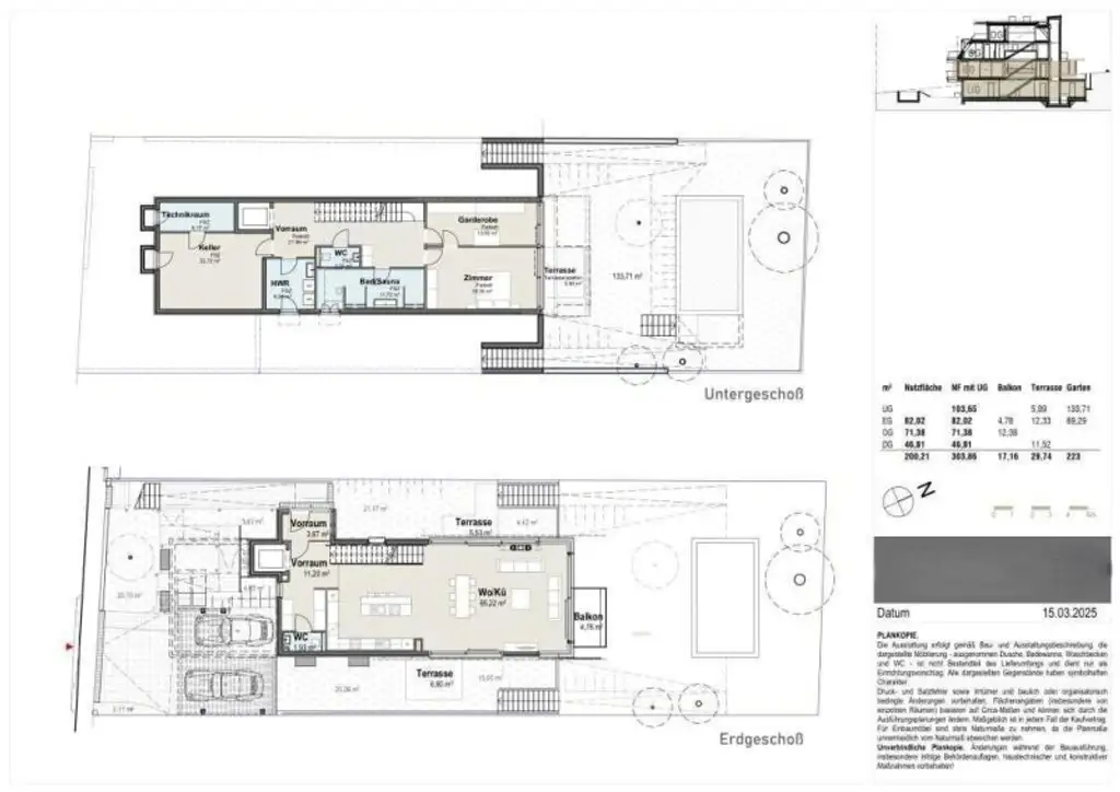 Moderne Villa – Neubau kurz vor Fertigstellung – Mitplanen möglich - PROVISIONSFREI