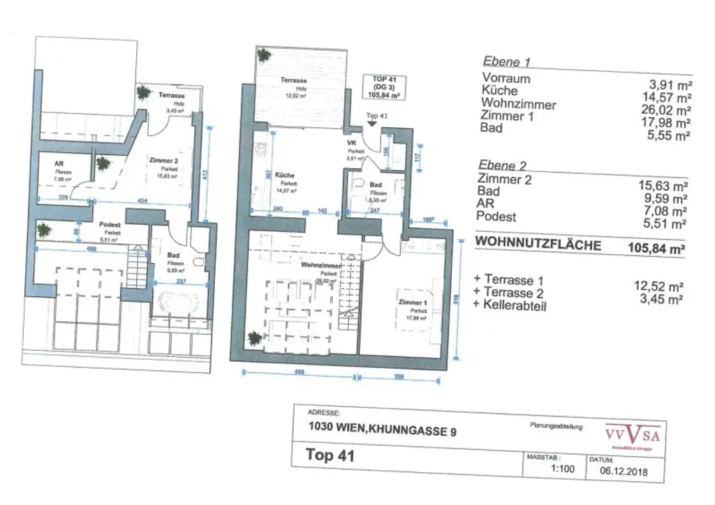 Wohntraum helle und ruhige Dachterrassenwohnung mit Fernsicht