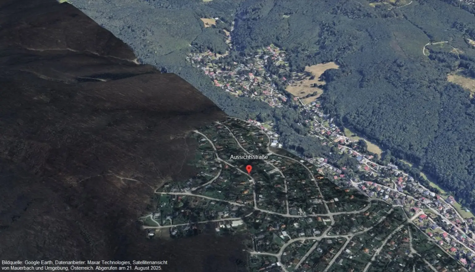 Google Earth Ansicht