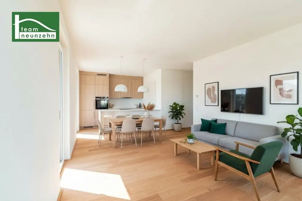 Neubauprojekt im Niedrig-Energie-Standard im grünen Hirschfeld – Naturnah wohnen - Provisionsfrei!