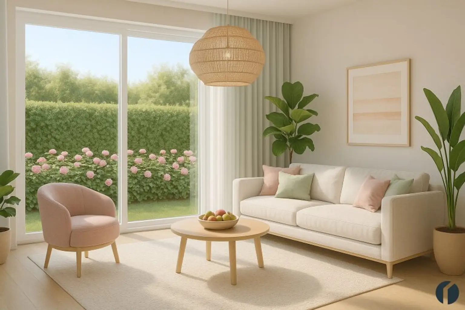 3 Zimmer Gartenwohnung in zentraler Lage