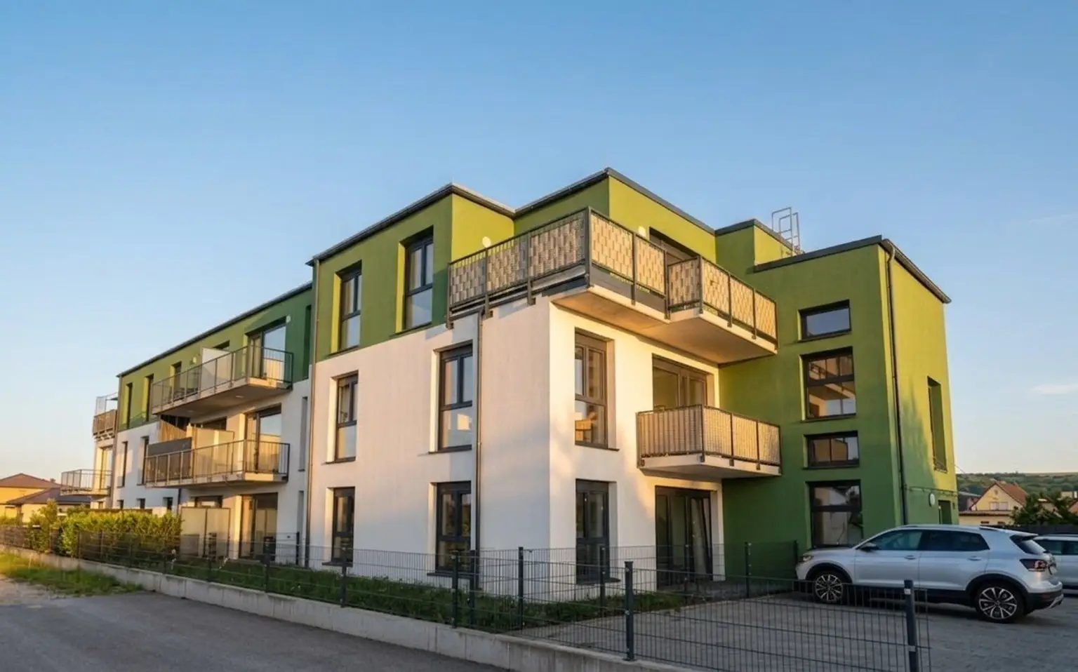 Neubau: Traumhafte ca. 54 m² Wohnung mit Balkon
