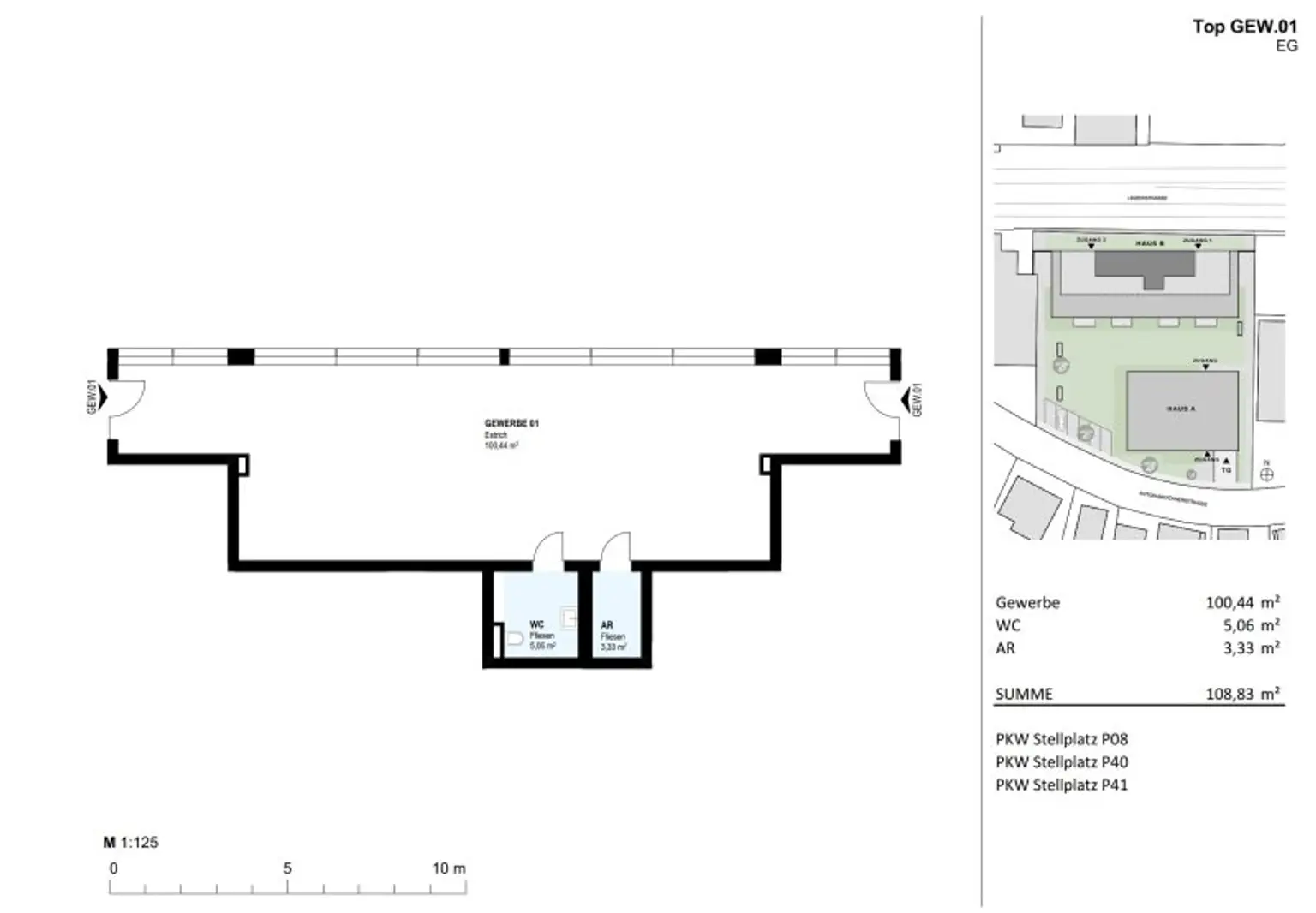 Top frequentiertes Geschäftslokal im EG - Neubauprojekt SCHÖN | DORF | BLICK