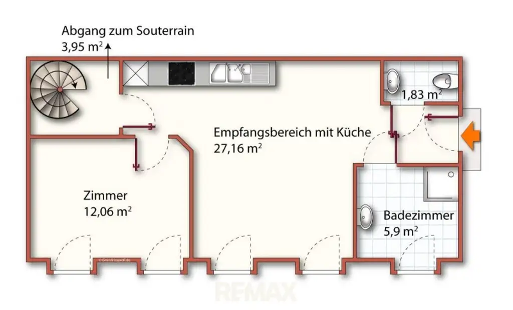 Grundriss EG
