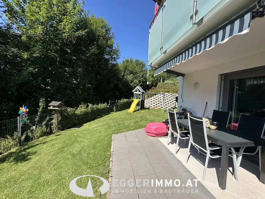 Newly built 3-room apartment with garden and terrace for sale in Piesendorf / Walchen