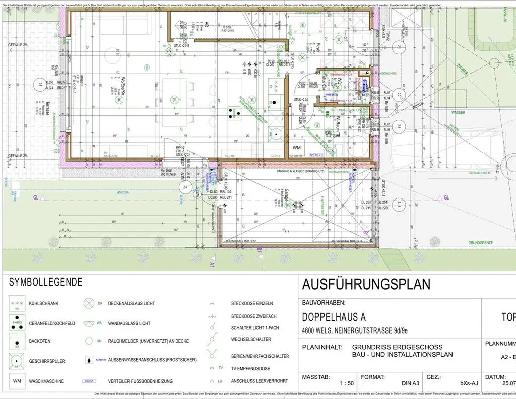 *SCHLÜSSELFERTIGES MASSIV-DOPPELHAUS - INKL. GARAGE & 2x KFZ ABSTELLPLÄTZE - IN TOLLER LAGE - MIT DIREKTEM BACHZUGANG - ZUM EINMALIGEN PREIS* HAUS A2
