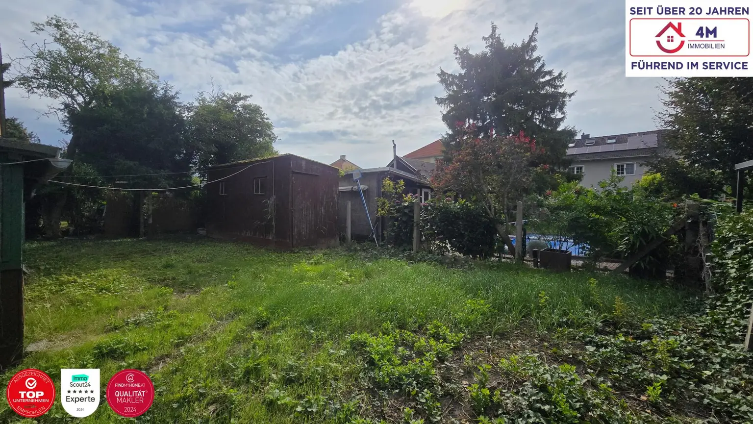 870 m² rechteckiges Grundstück mit Potenzial für 10 Wohneinheiten und ca. 706 m² Wohnnutzfläche