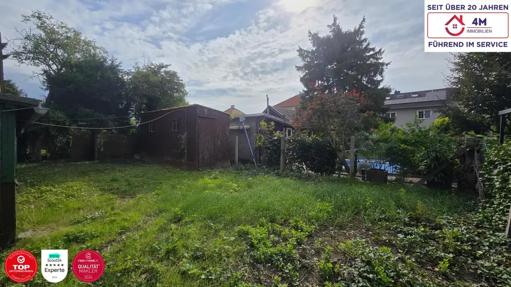 870 m² rechteckiges Grundstück mit Potenzial für 10 Wohneinheiten und ca. 706 m² Wohnnutzfläche